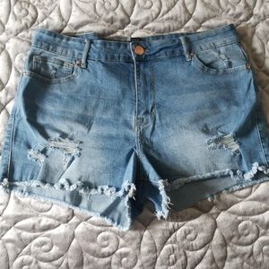 F21+ Jean Shorts